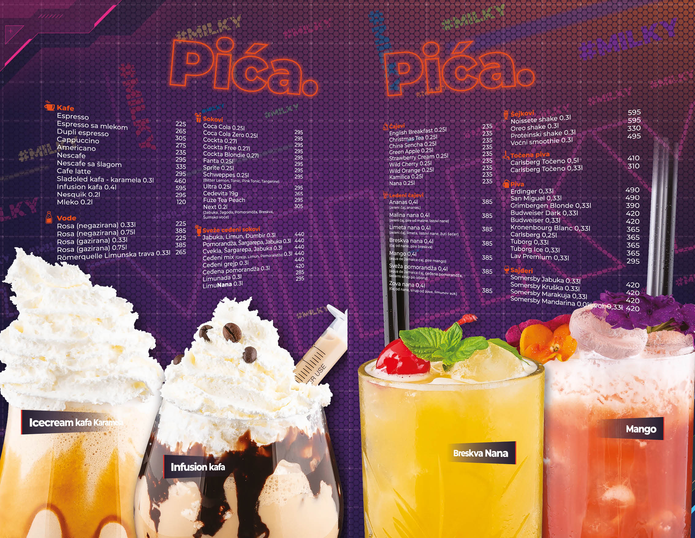 menu BG 250411 Cenovnik / Pića